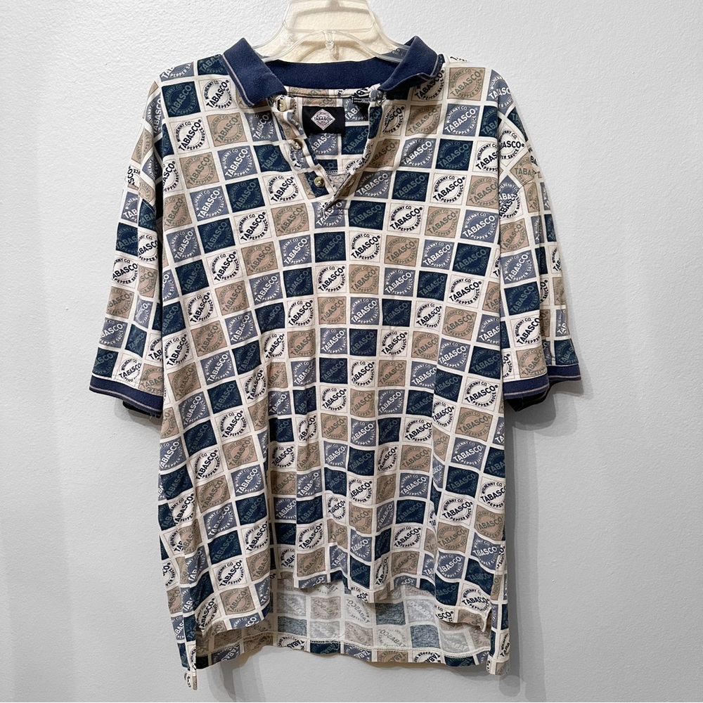 Vintage XL Tabasco Polo Shirt